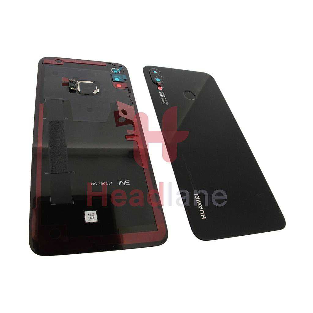Huawei P Smart+ / P Smart Plus Nova 3i Back / Battery Cover - Black - 02352CAH - Huawei Replacement Part