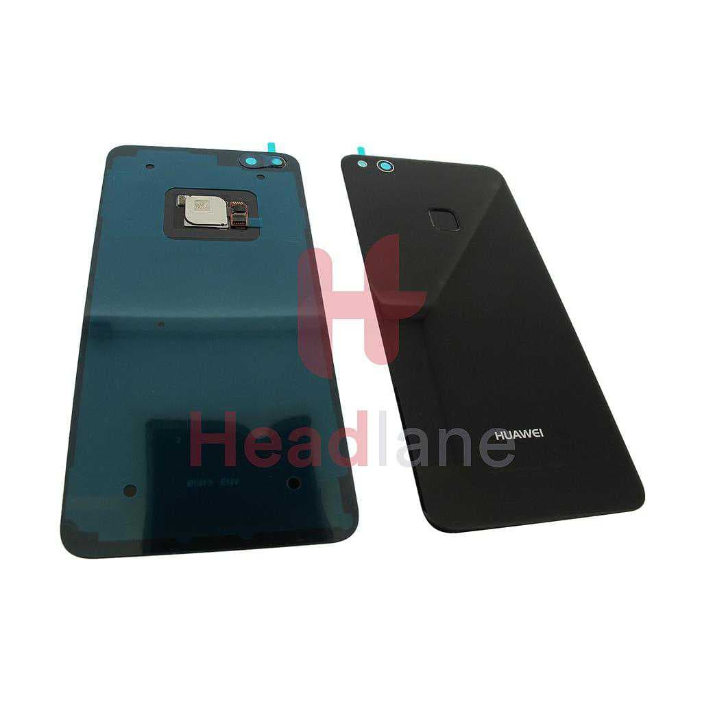 Huawei P10 Lite Back / Battery Cover - Black - 02351FXK - Huawei Replacement Part