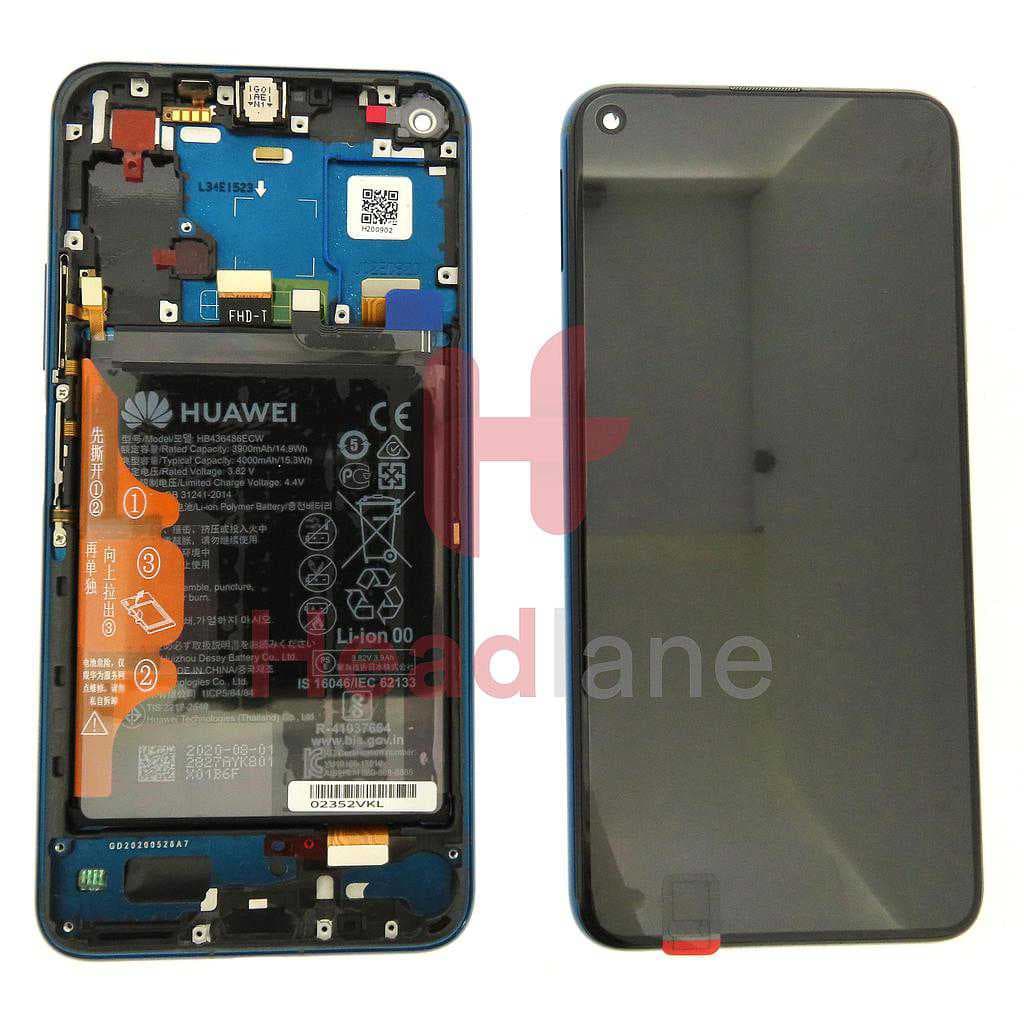 Huawei Honor 20 Pro LCD Display / Screen + Touch + Battery - Phantom Blue - 02352VKL - Huawei Replacement Part