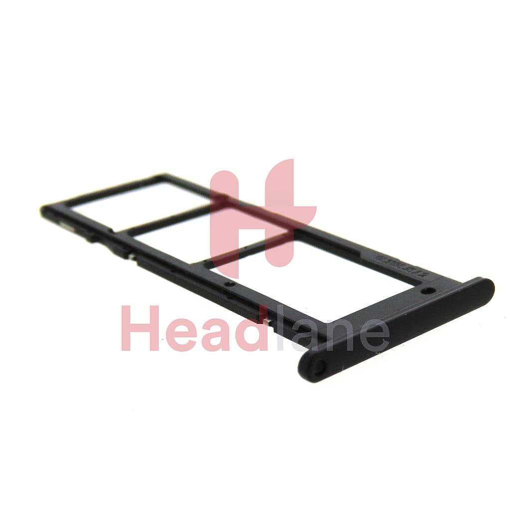 Samsung SM-A025 Galaxy A02s SIM Card Tray - Black (Dual SIM) - GH81-20134A - Samsung Replacement Part