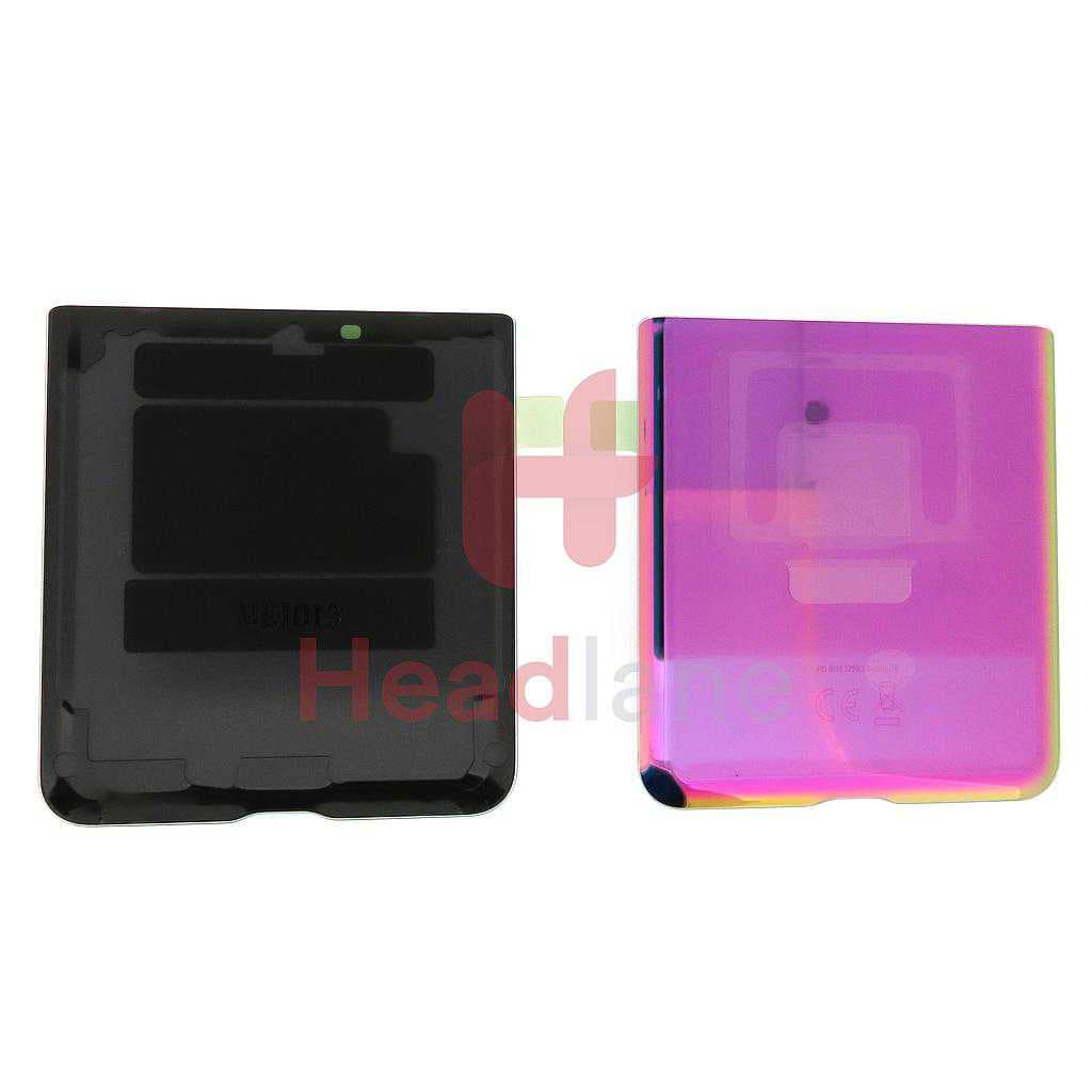 Samsung SM-F700 Galaxy Z Flip Back / Battery Cover - Purple - GH82-22204B - Samsung Replacement Part