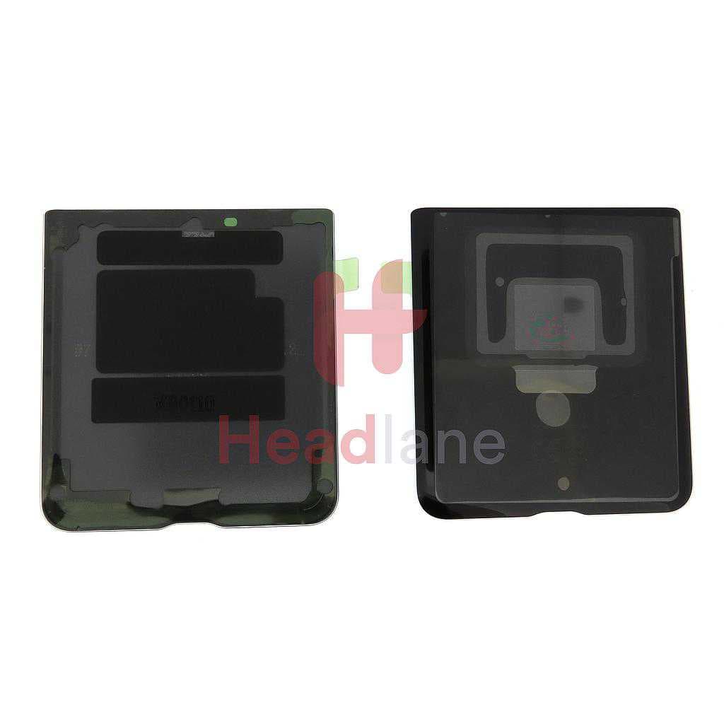 Samsung SM-F700 Galaxy Z Flip Back / Battery Cover - Black - GH82-22204A - Samsung Replacement Part