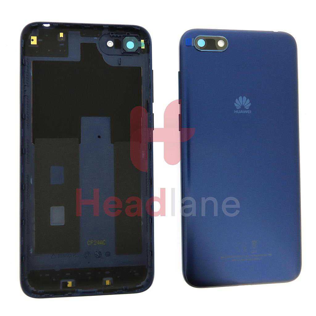 Huawei Y5 (2018) Back / Battery Cover - Blue - 97070UUL - Huawei Replacement Part