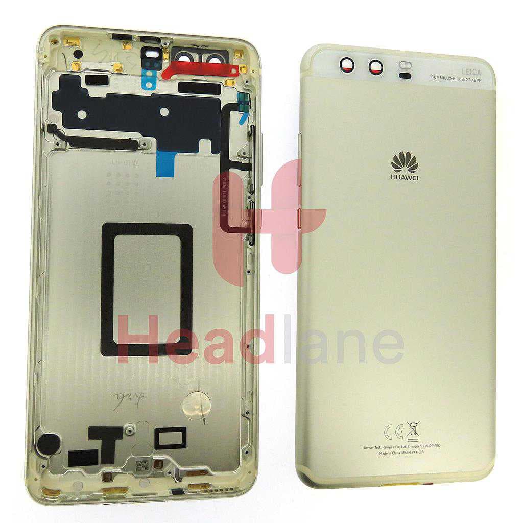 Huawei P10 Plus Back / Battery Cover - Silver - 02351FRT - Huawei Replacement Part