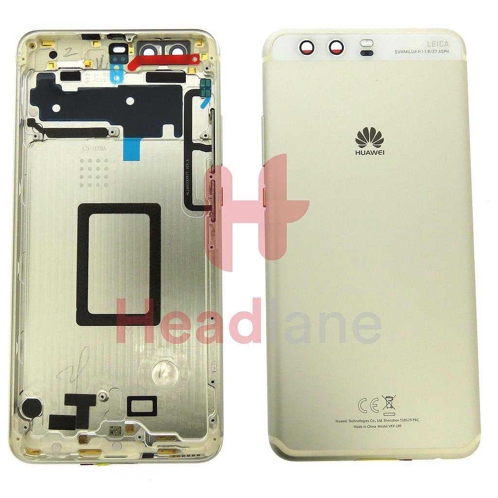 Huawei P10 Plus Back / Battery Cover - Silver - 02351FRT - Huawei Replacement Part