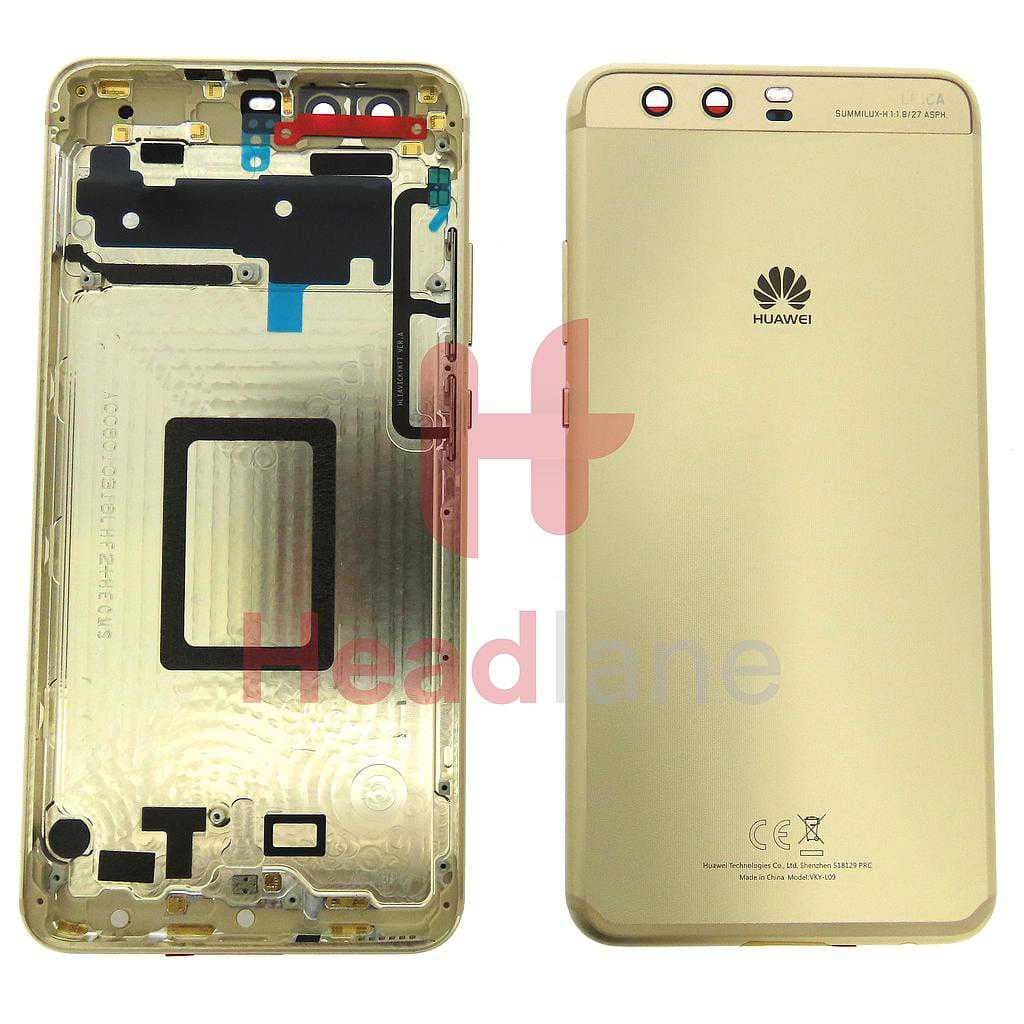 Huawei P10 Plus Back / Battery Cover - Gold - 02351ELC - Huawei Replacement Part
