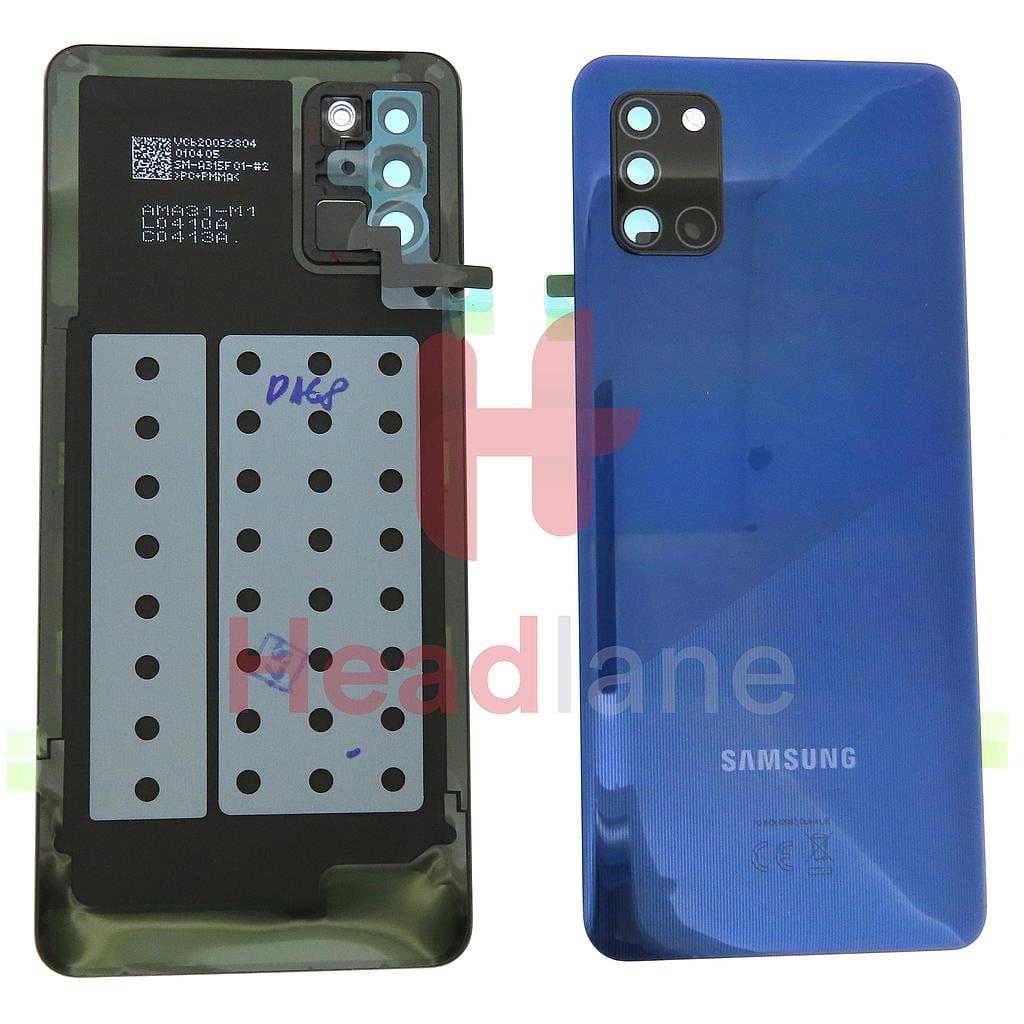 Samsung SM-A315 Galaxy A31 Back / Battery Cover - Blue - GH82-22338D - Samsung Replacement Part