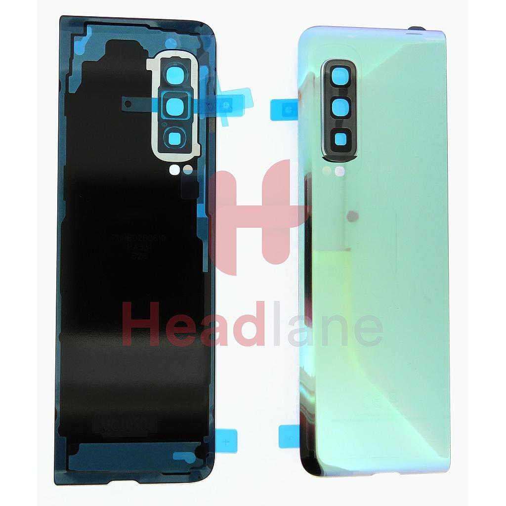 Samsung SM-F907 Galaxy Fold 5G Back / Battery Cover - Silver - GH82-20794A - Samsung Replacement Part