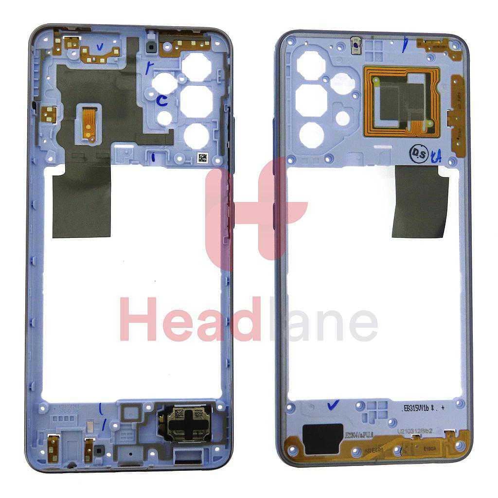 Samsung SM-A325 Galaxy A32 4G Middle Cover / Chassis - Violet - GH97-26181D - Samsung Replacement Part