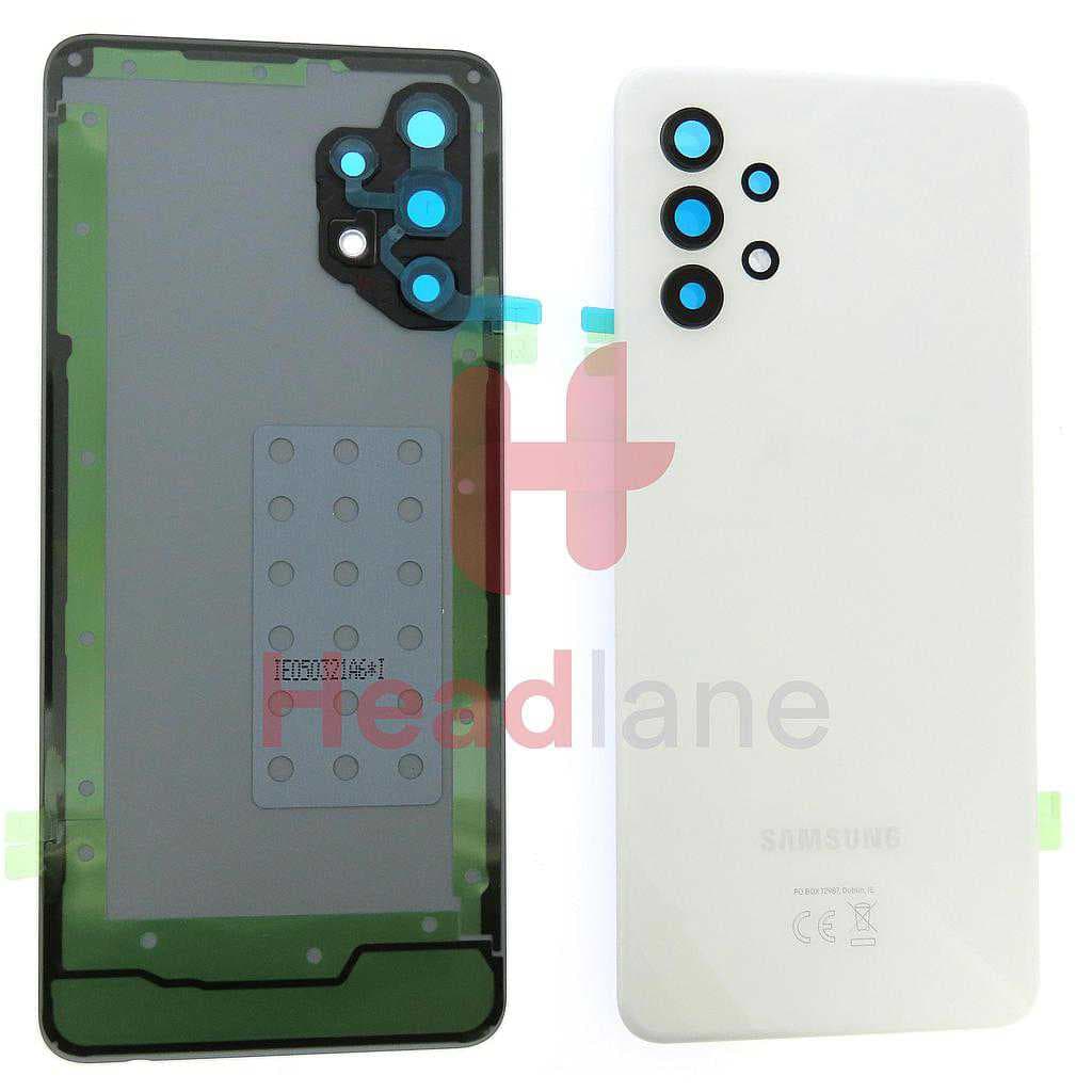 Samsung SM-A325 Galaxy A32 4G Back / Battery Cover - White - GH82-25545B - Samsung Replacement Part