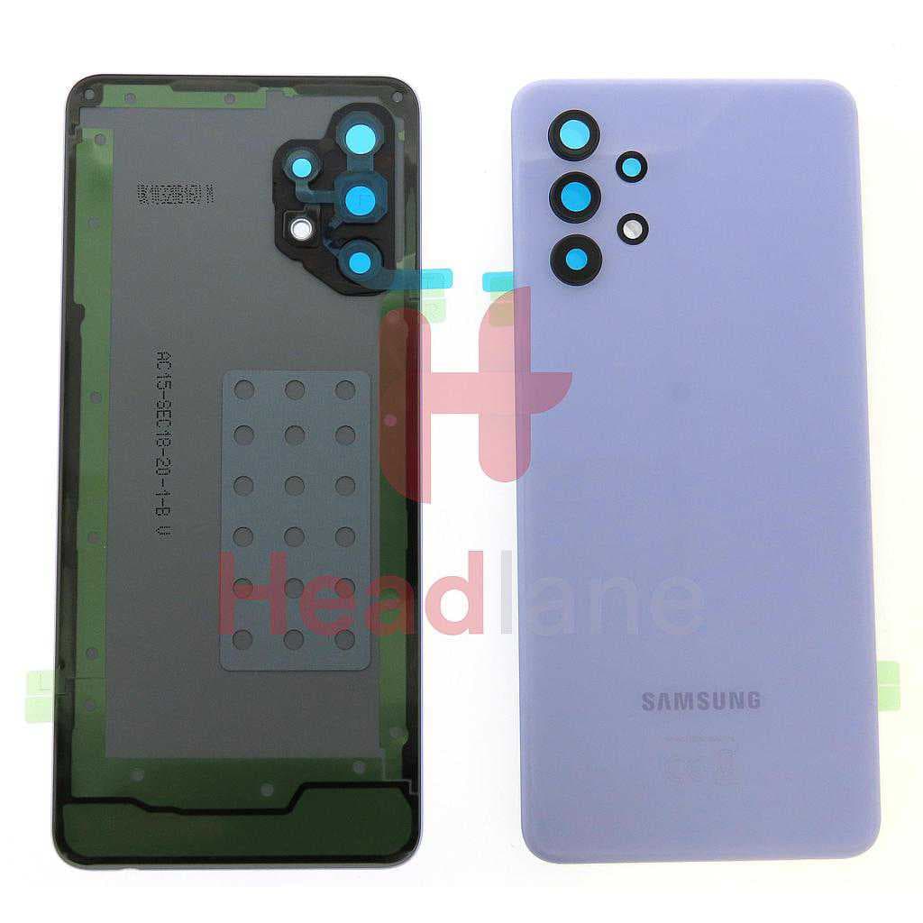 Samsung SM-A325 Galaxy A32 4G Back / Battery Cover - Violet - GH82-25545D - Samsung Replacement Part