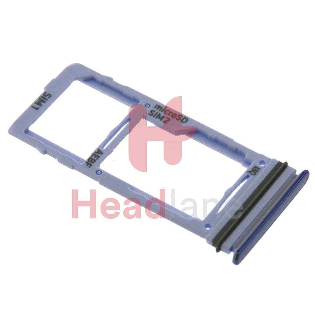 Samsung SM-A525 A526 A725 A528 Galaxy A52 4G A52 5G A72 4G A52s SIM Card Tray - Violet (Dual SIM) - GH98-46290C - Samsung Replacement Part