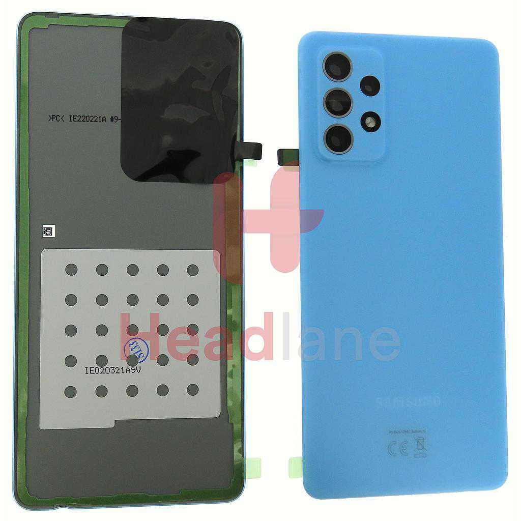 Samsung SM-A725 Galaxy A72 4G Back / Battery Cover - Blue - GH82-25448B - Samsung Replacement Part