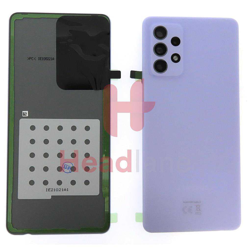 Samsung SM-A725 Galaxy A72 4G Back / Battery Cover - Violet - GH82-25448C - Samsung Replacement Part