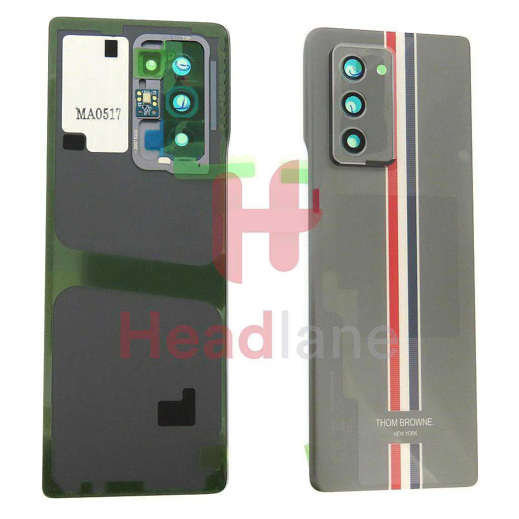 Samsung SM-F916 Galaxy Z Fold2 5G Back / Battery Cover - Thom Browne - GH82-23688D - Samsung Replacement Part