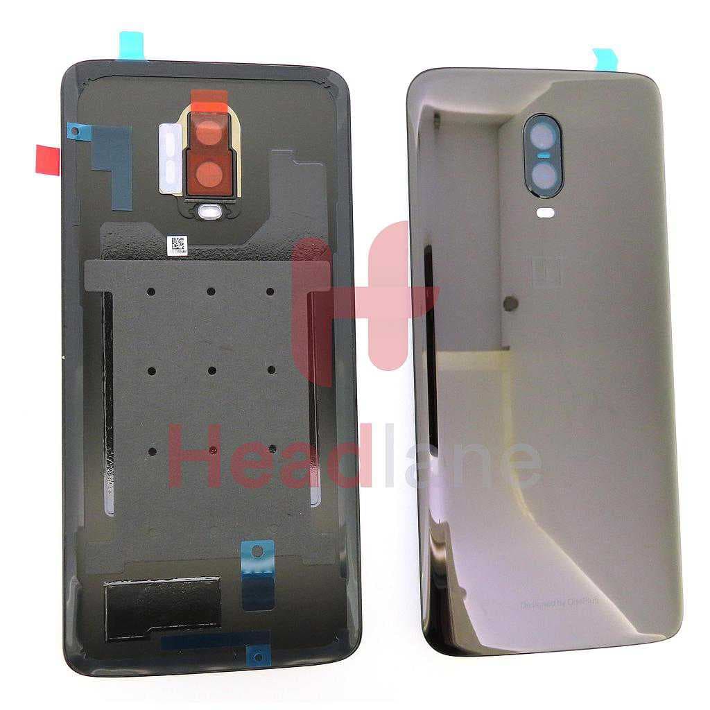 OnePlus 6T Back / Battery Cover - Mirror Black - 2011100043 - OnePlus Replacement Part