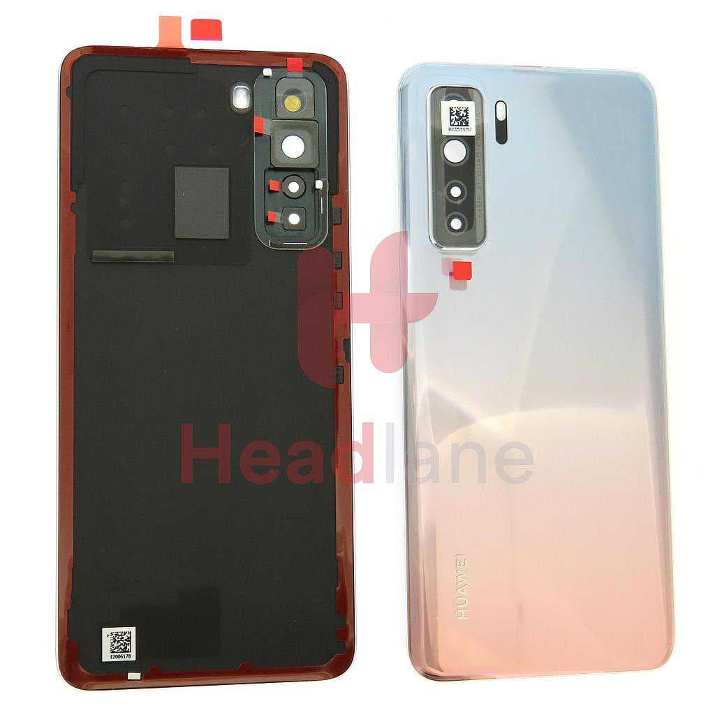 Huawei P40 Lite 5G Back / Battery Cover - Space Silver - 02353SMV - Huawei Replacement Part