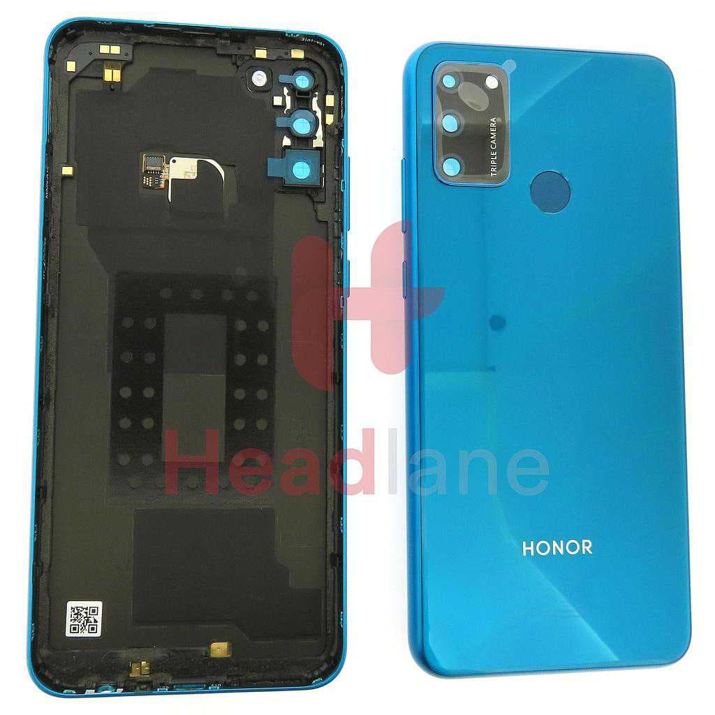 Huawei Honor 9A Back / Battery Cover - Phantom Blue - 02353QQN - Huawei Replacement Part