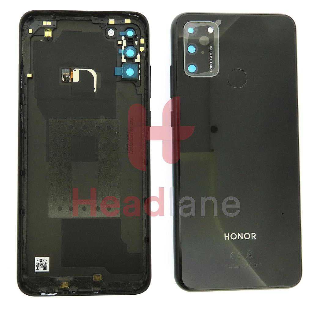 Huawei Honor 9A Back / Battery Cover - Midnight Black - 02353QQM - Huawei Replacement Part