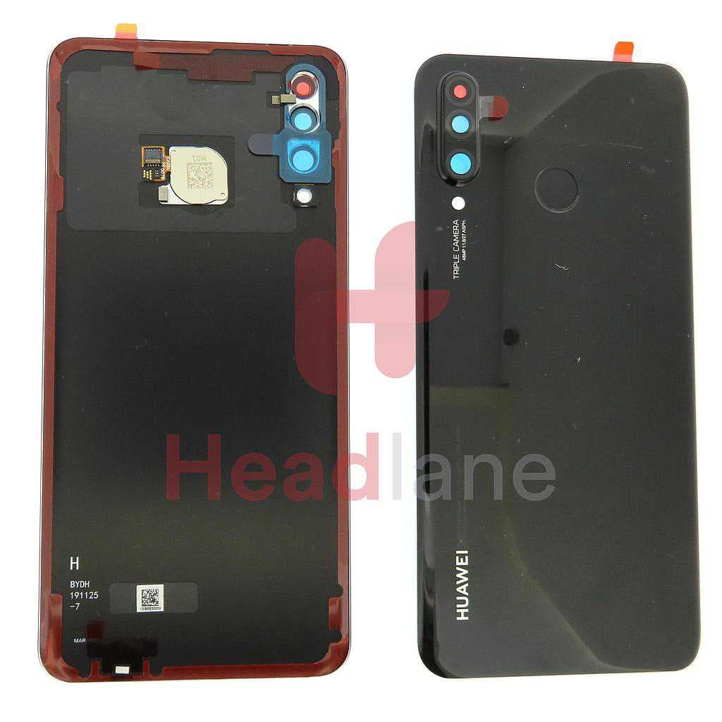 Huawei P30 Lite (New Edition) Back / Battery Cover - Black (MAR-LX3Bm 48MP Rear Camera) - 02353NXM - Huawei Replacement Part