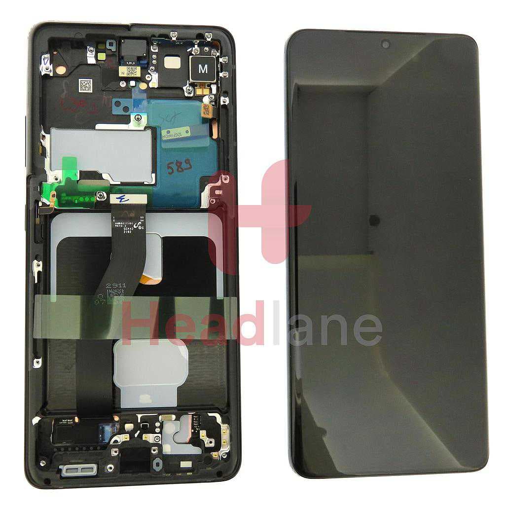 Samsung SM-G998 Galaxy S21 Ultra 5G LCD Display / Screen + Touch - Phantom Black - GH82-24589A - Samsung Replacement Part