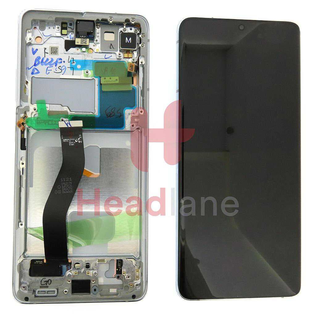 Samsung SM-G998 Galaxy S21 Ultra 5G LCD Display / Screen + Touch - Phantom Silver - GH82-24589B - Samsung Replacement Part