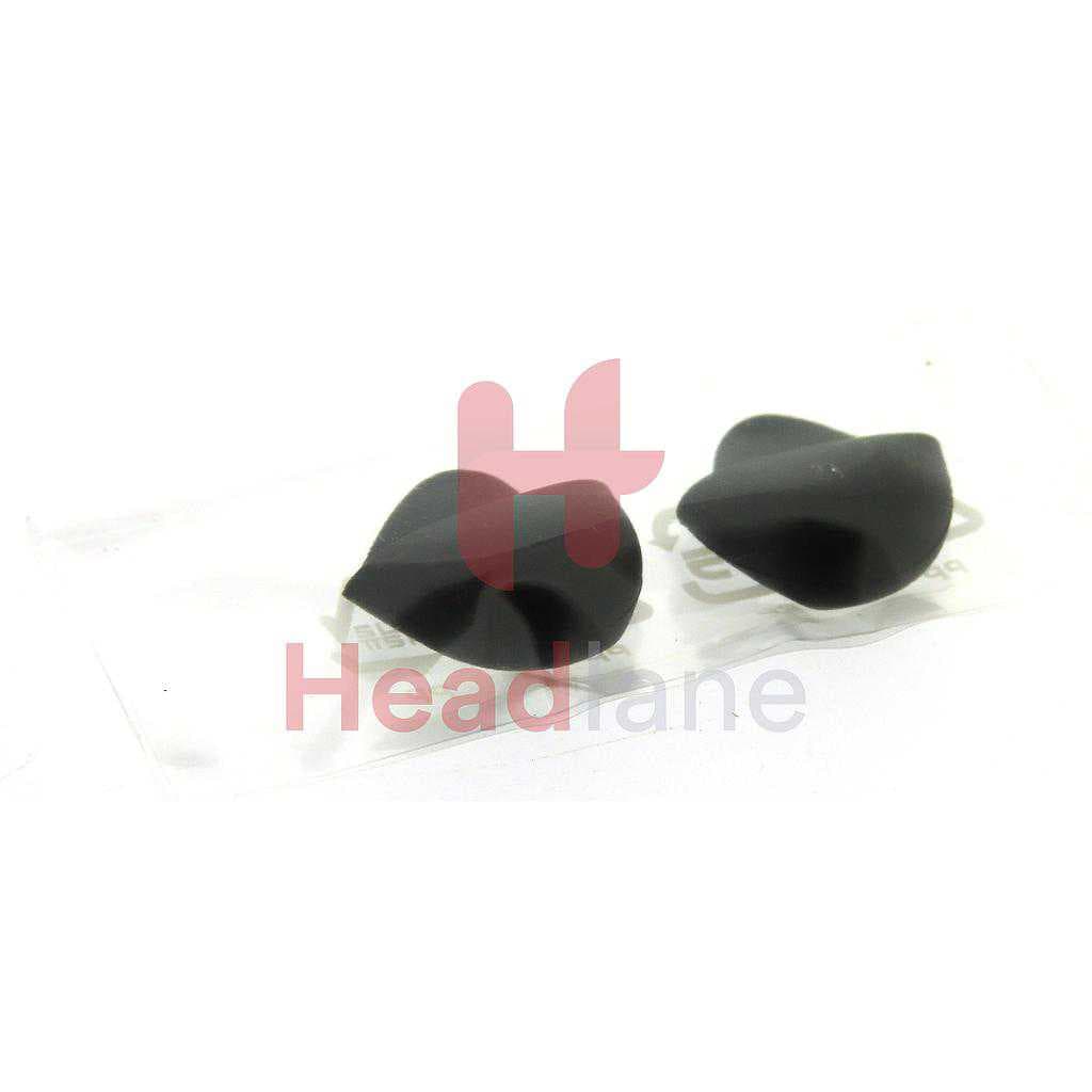 Samsung SM-R180 Galaxy Buds Live (2020) Rubber Sleeve Set - Black - GH81-19550A - Samsung Replacement Part