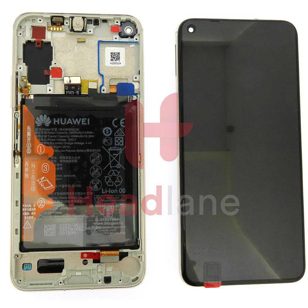 Huawei Honor 20 Pro LCD Display / Screen + Touch + Battery - Icelandic Illusion - 02352VKN - Huawei Replacement Part
