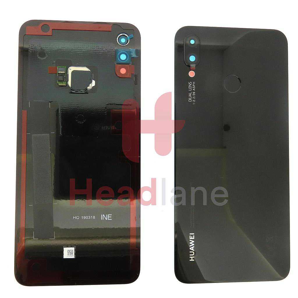 Huawei Nova 3i Back / Battery Cover - Black - 02352CAJ - Huawei Replacement Part