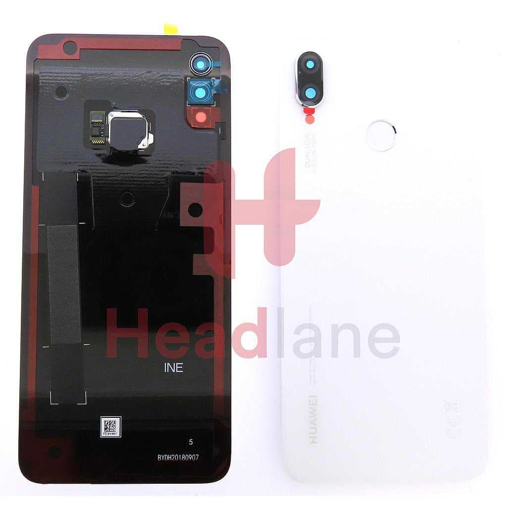 Huawei Nova 3i Back / Battery Cover - White - 02352CAR - Huawei Replacement Part