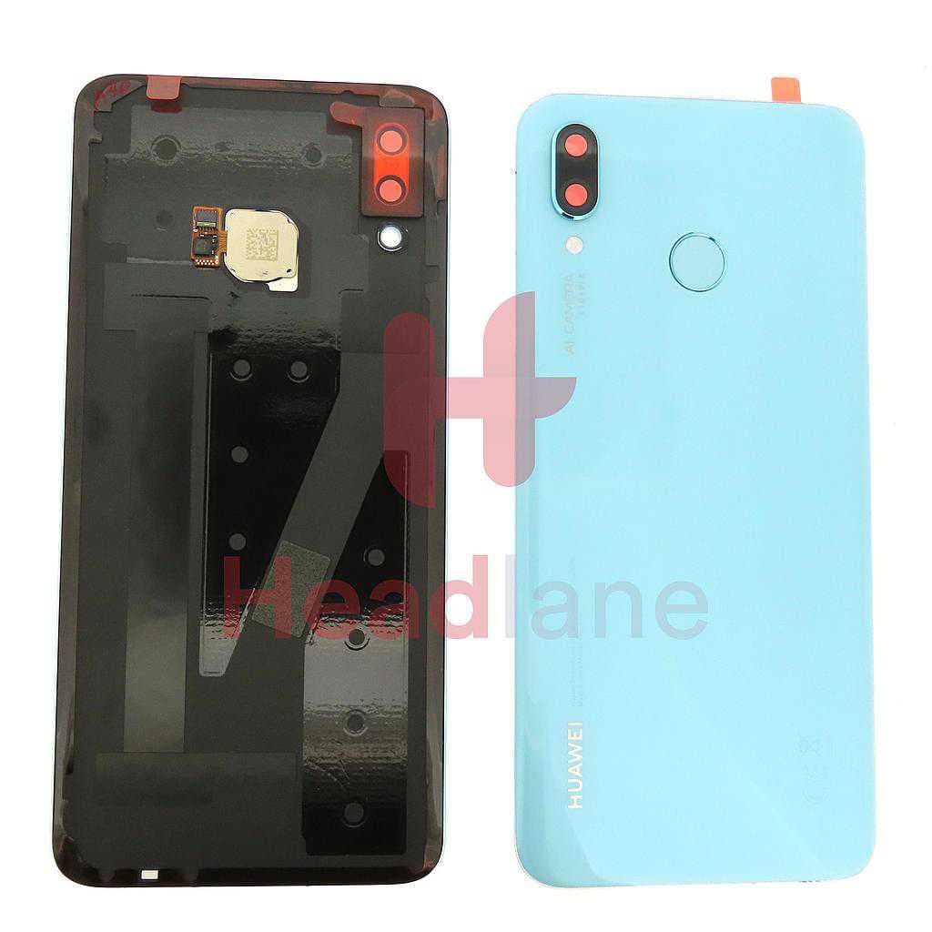 Huawei Nova 3 Back / Battery Cover - Airy Blue - 02352BYD - Huawei Replacement Part
