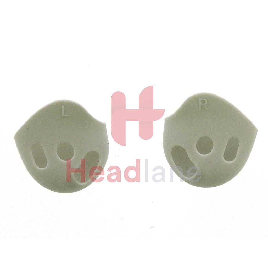 Samsung SM-R180 Galaxy Buds Live (2020) Rubber Sleeve Set - White - GH81-19550B - Samsung Replacement Part
