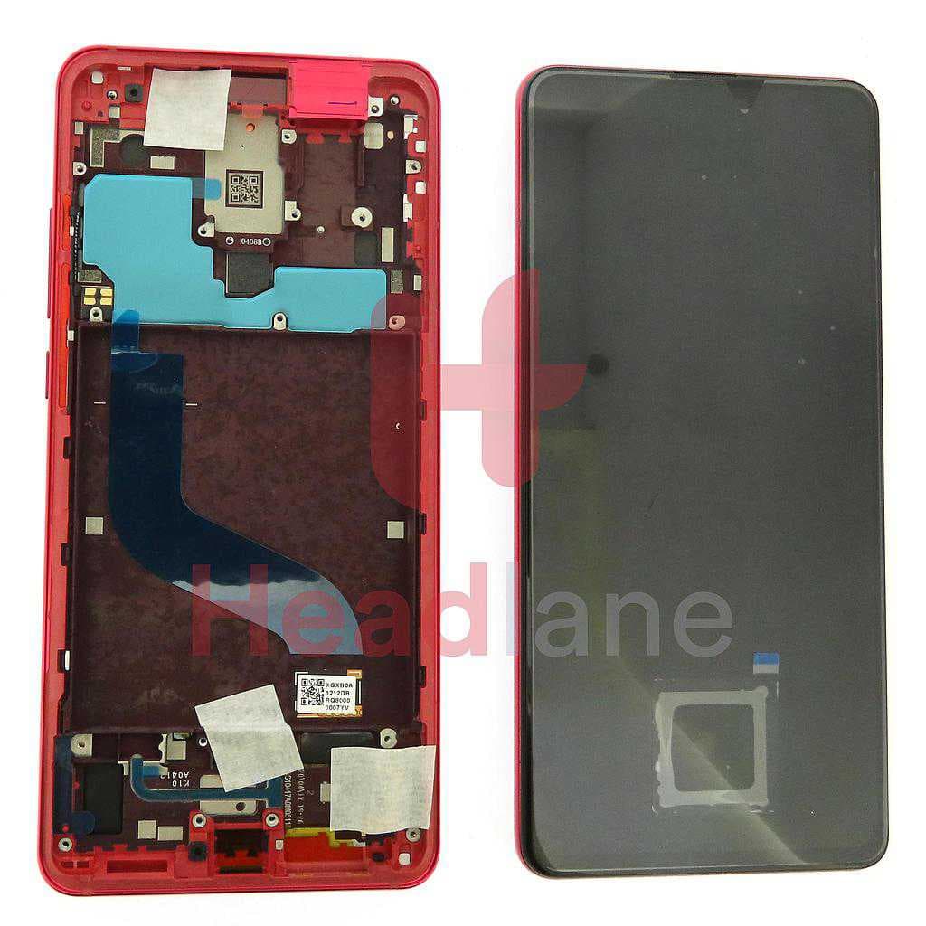 Xiaomi Mi 9T / Mi 9T Pro LCD Display / Screen + Touch - Red - 560910014033 - Xiaomi Replacement Part