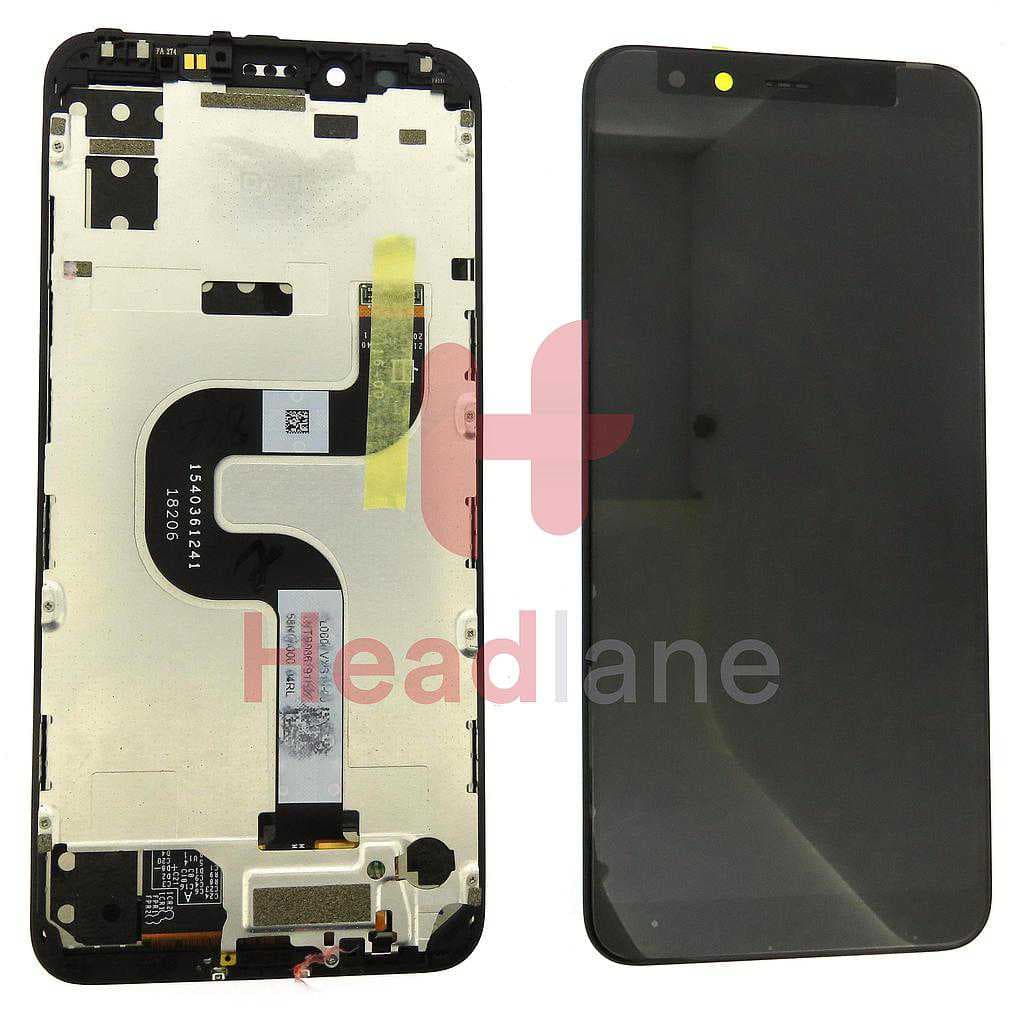 Xiaomi Mi A2 / Mi 6X LCD Display / Screen + Touch - Black - 5606100530B6 - Xiaomi Replacement Part
