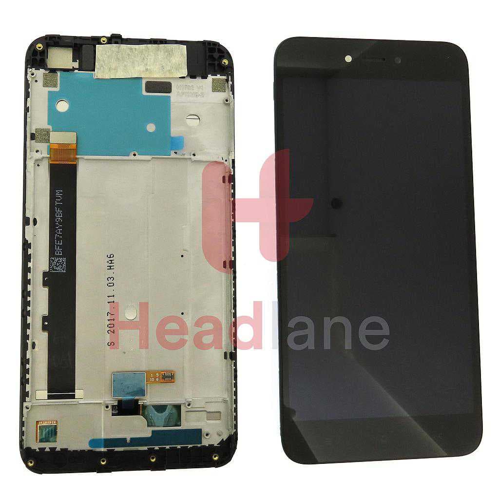 Xiaomi Redmi Note 5A LCD Display / Screen + Touch - Black - 560610007033 - Xiaomi Replacement Part