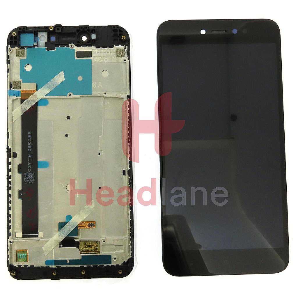Xiaomi Redmi Note 5A Prime LCD Display / Screen + Touch - Black - 560610008033 - Xiaomi Replacement Part
