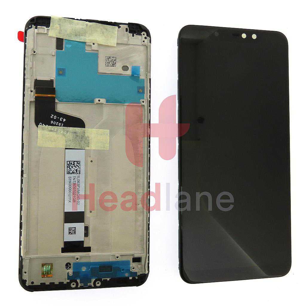 Xiaomi Redmi Note 6 Pro LCD Display / Screen + Touch - Black - 5606100640C7 - Xiaomi Replacement Part