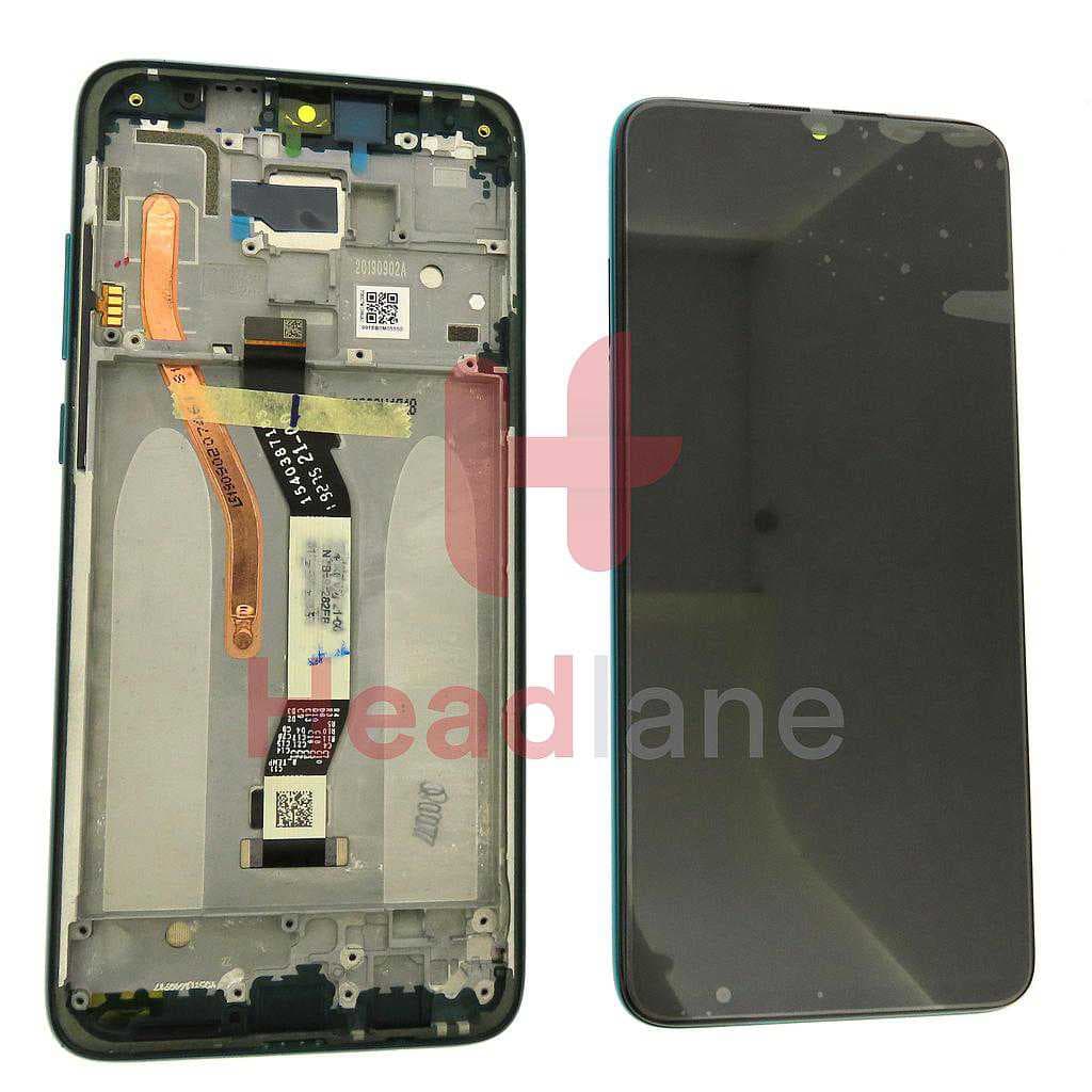 Xiaomi Redmi Note 8 Pro LCD Display / Screen  + Touch - Green - 56000400G700 - Xiaomi Replacement Part