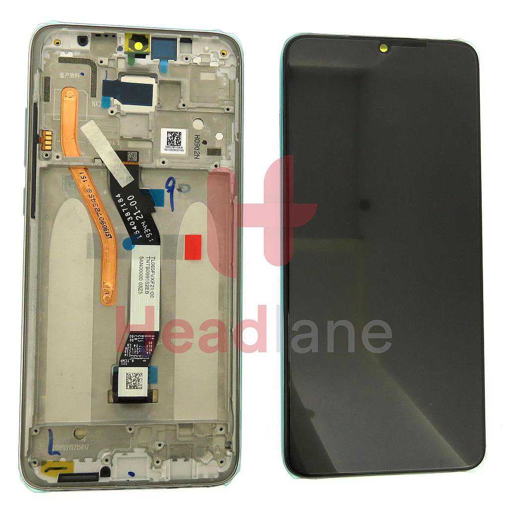 Xiaomi Redmi Note 8 Pro LCD Display / Screen  + Touch - White - 56000300G700 - Xiaomi Replacement Part