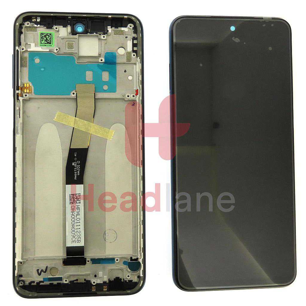 Xiaomi Redmi Note 9 Pro LCD Display / Screen + Touch - Black - 560003J6B200 - Xiaomi Replacement Part