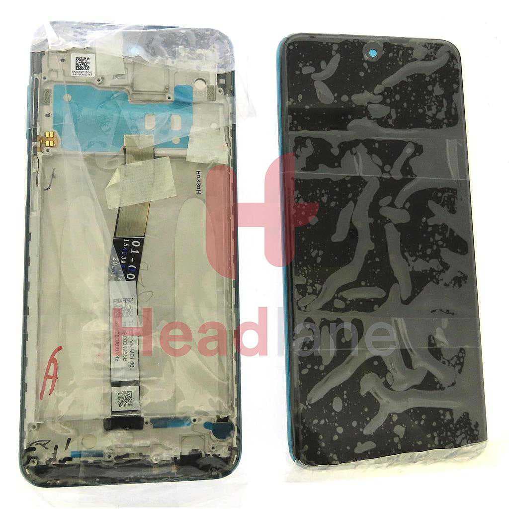 Xiaomi Redmi Note 9 Pro LCD Display / Screen + Touch - Green - 560004J6B200 - Xiaomi Replacement Part
