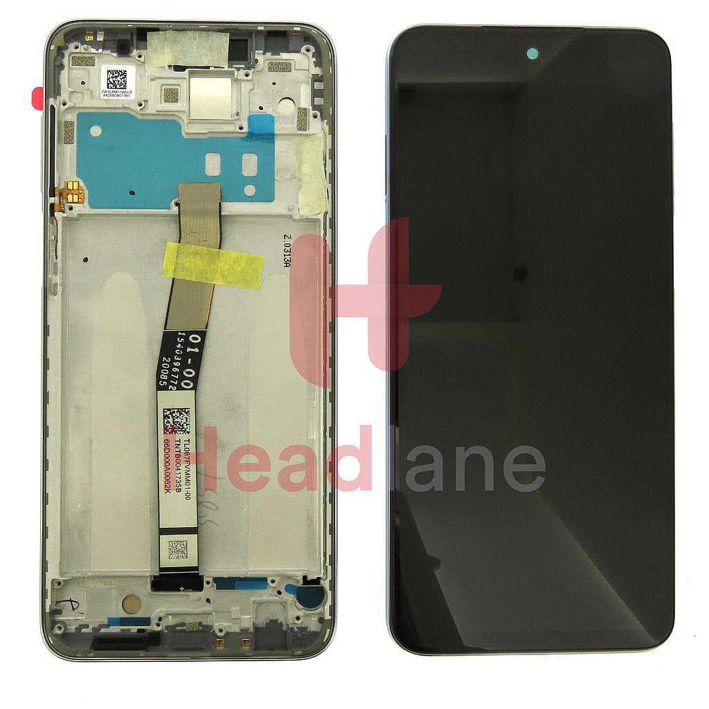 Xiaomi Redmi Note 9S LCD Display / Screen + Touch - White - 560002J6A100 - Xiaomi Replacement Part