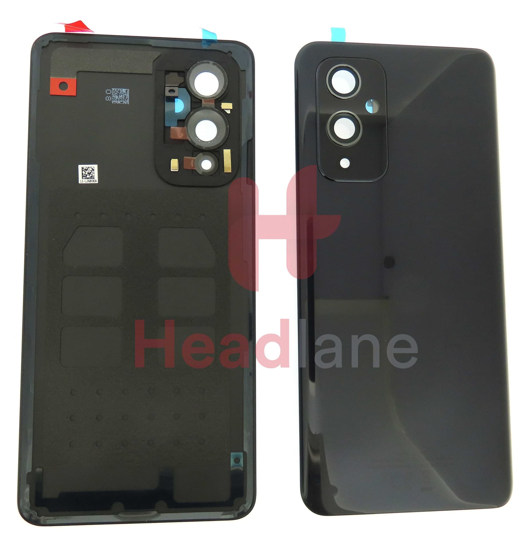 OnePlus 9 Back / Battery Cover - Astral Black - 2011100256 - Unknown Replacement Part