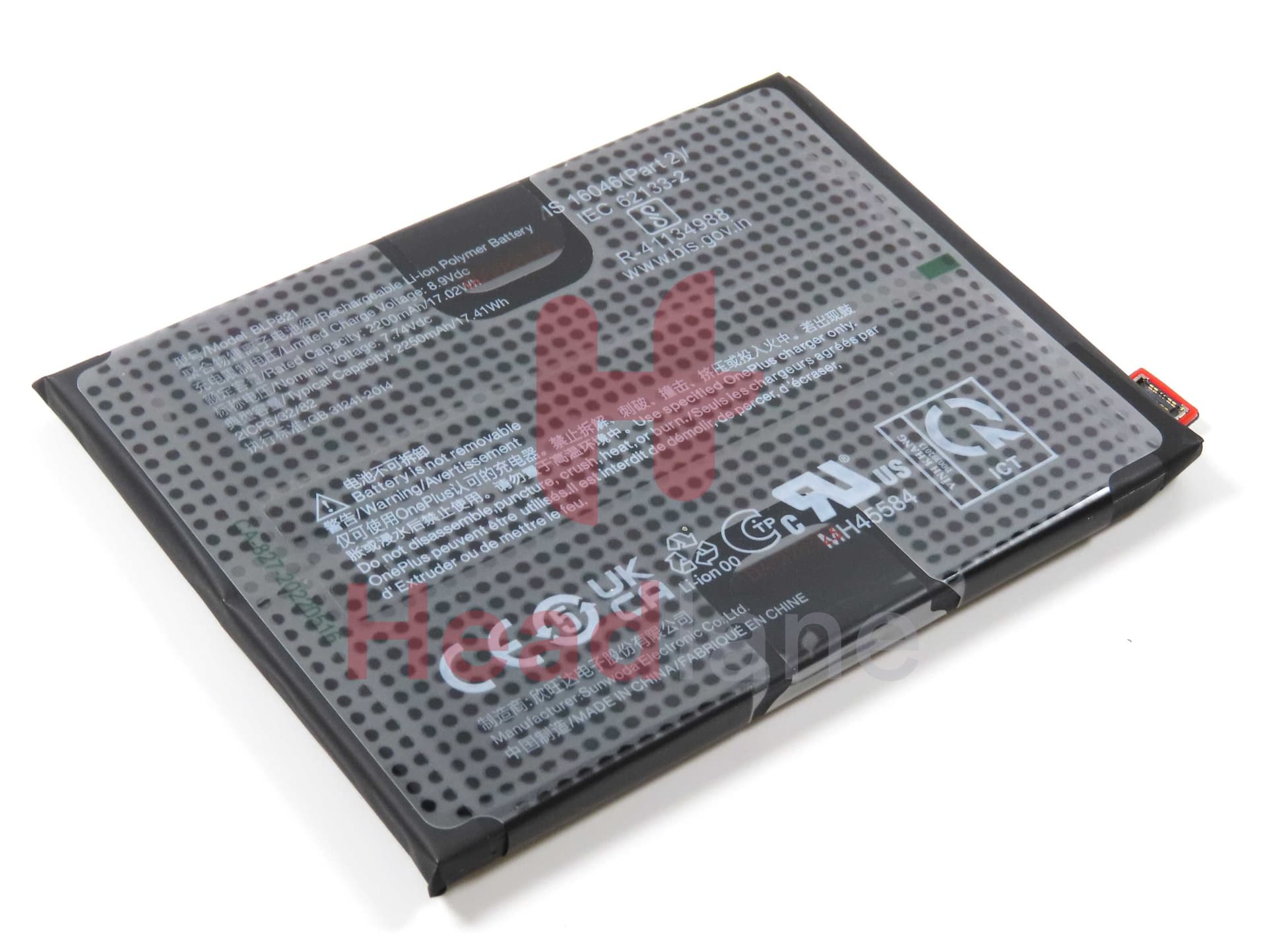 OnePlus 9 BLP821 4500mAh Internal Battery - 1031100041 - OnePlus Replacement Part