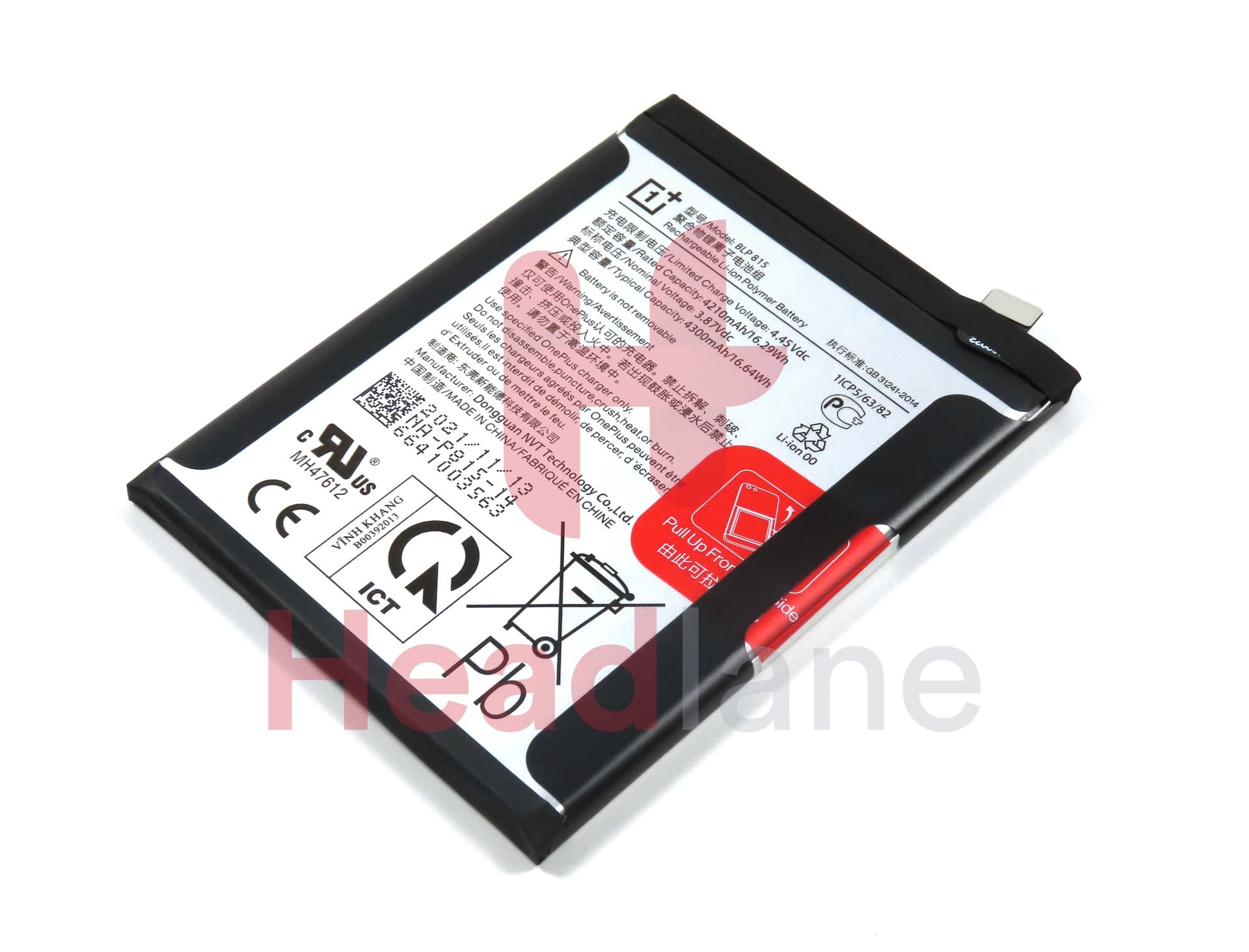 OnePlus Nord N10 BLP815 Internal Battery - 1031100035 - OnePlus Replacement Part
