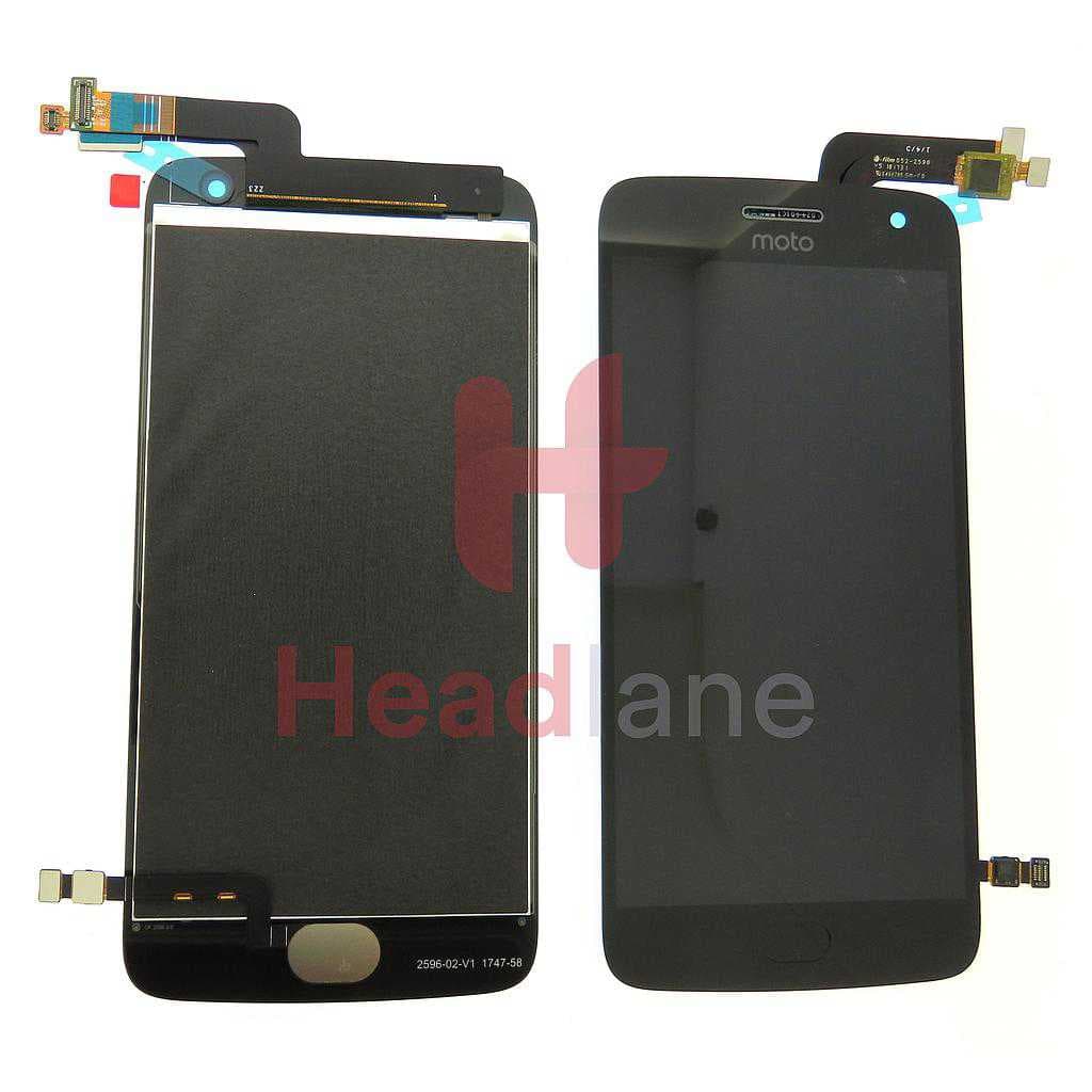 Lenovo / Motorola XT1685 Moto G5 Plus LCD Display / Screen + Touch - Black - 01019293001W - Lenovo / Motorola Replacement Part