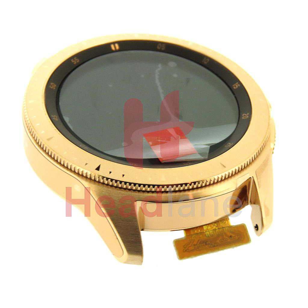 Samsung SM-R810 R815 Galaxy Watch 42mm LCD Display / Screen + Touch - Gold - GH97-22494B - Samsung Replacement Part