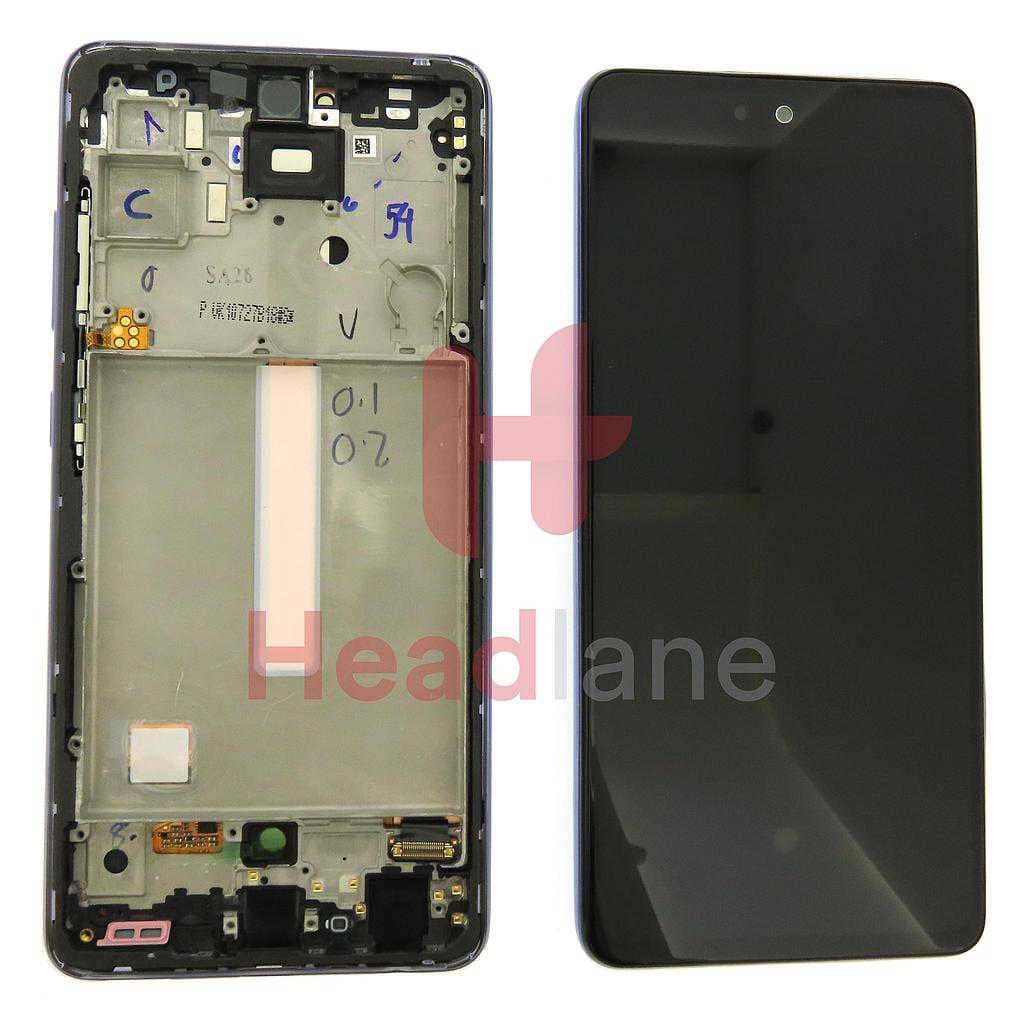Samsung SM-A525 A526 Galaxy A52 4G A52 5G LCD Display / Screen + Touch - Violet - GH82-25754C - Samsung Replacement Part