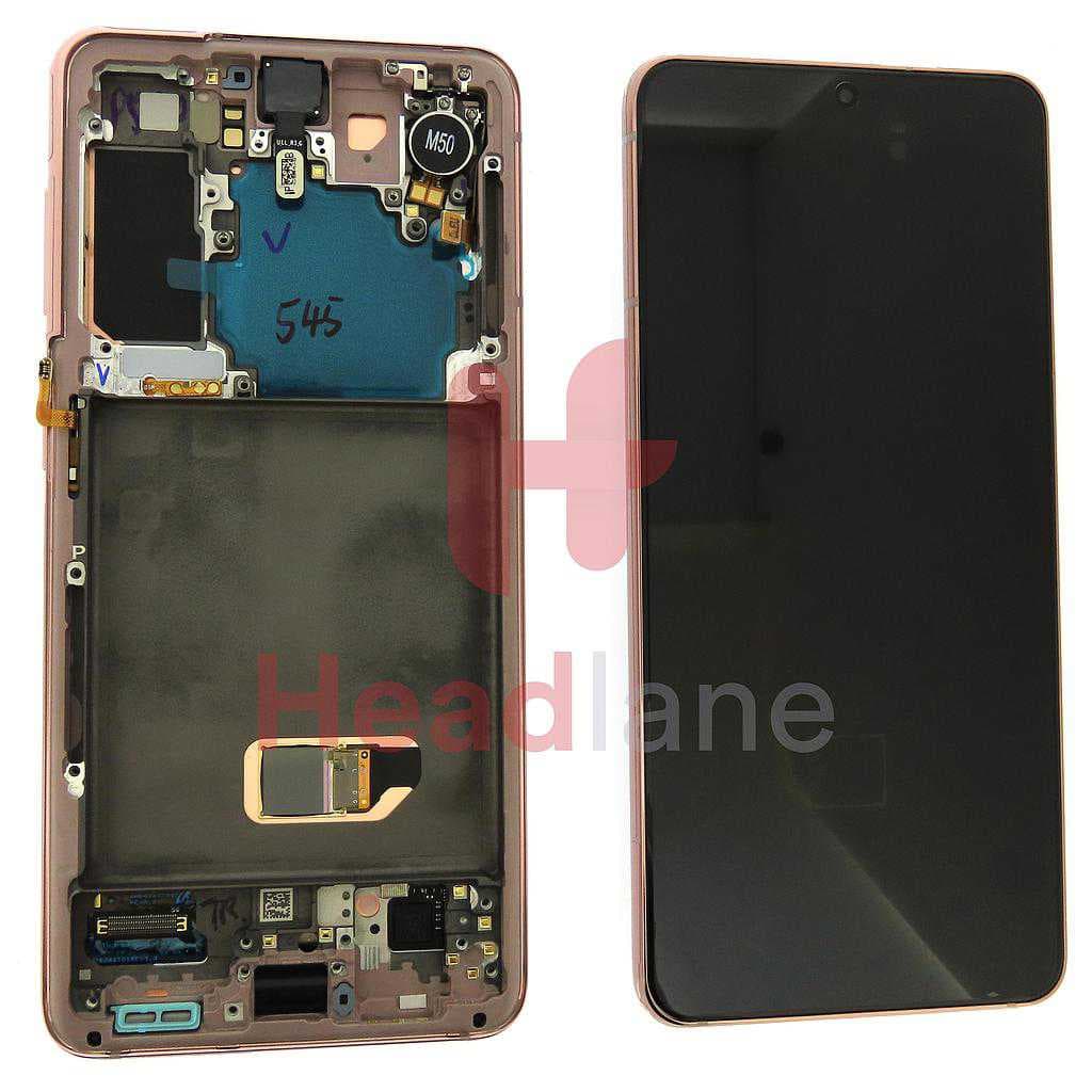 Samsung SM-G991 Galaxy S21 5G LCD Display / Screen + Touch - Phantom Pink
 - GH82-24545D - Samsung Replacement Part