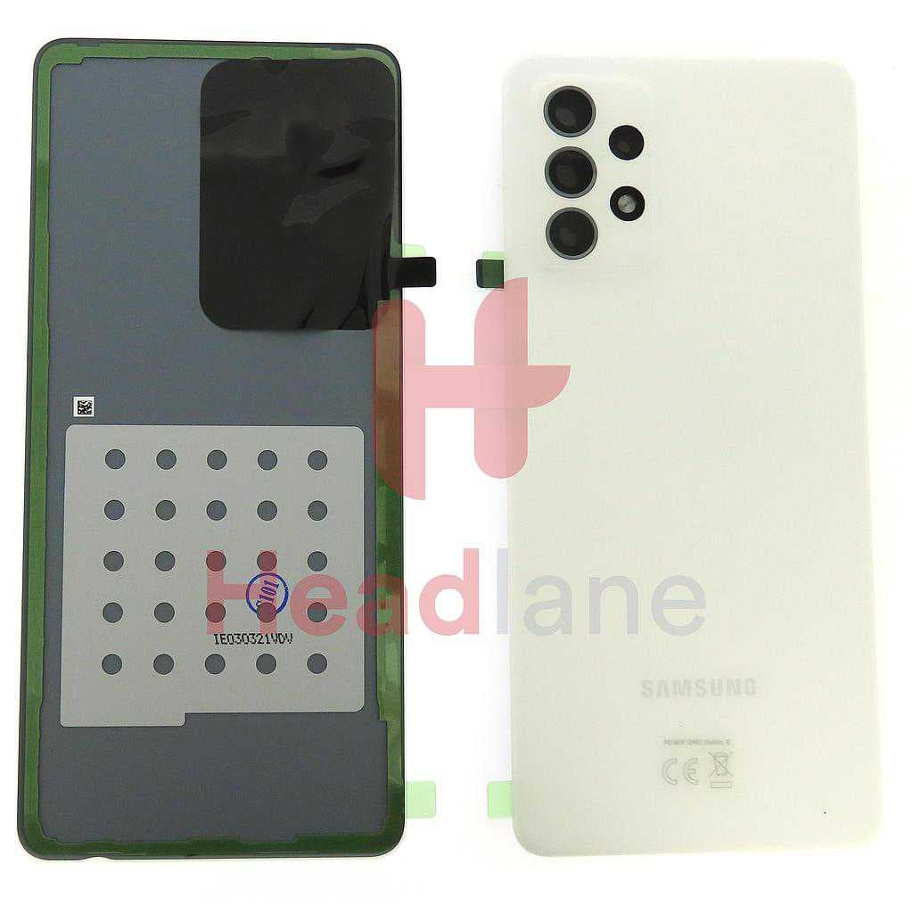 Samsung SM-A725 Galaxy A72 4G Back / Battery Cover - White - GH82-25448D - Samsung Replacement Part